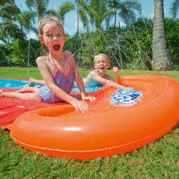 H20GO! 18' Double Lane Water Slide - Picture 3 of 4